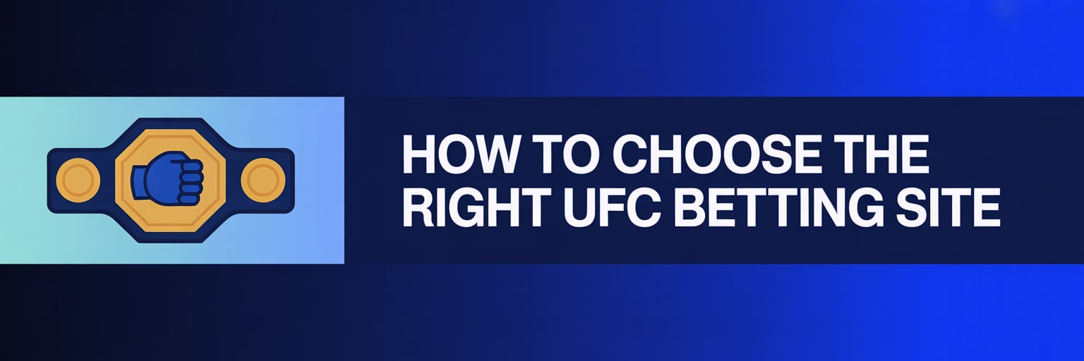 How to Choose the Right UFC Betting Site